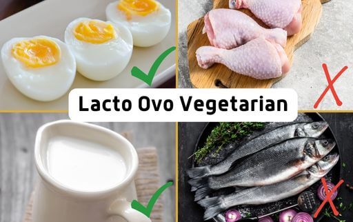 Lacto-ovo vegetarians can consume eggs