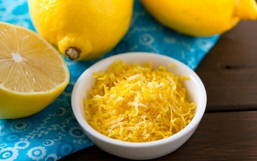 what is lemon zest