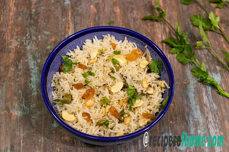 ghee rice recipe , neychoru recipe , how to make ghee rice