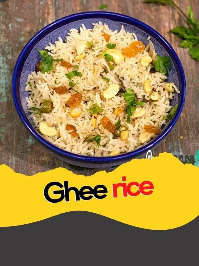 Ghee rice recipe | How to make ghee rice