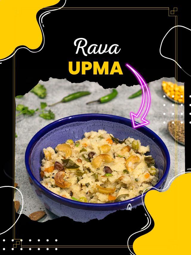 Rava upma recipe How to make upma
