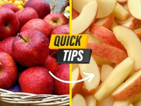 How to prevent apple slices from turning brown