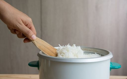 How to prevent rice from sticking