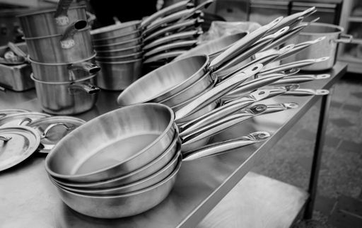 Stainless steel utensils