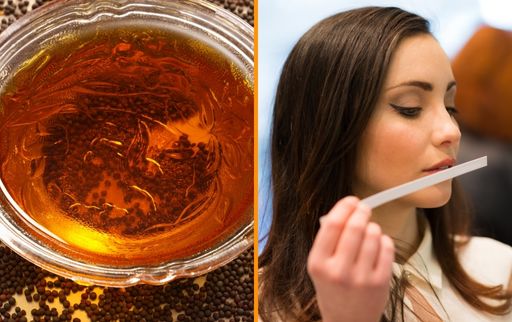 how to check purity of mustard oil by sniffing test