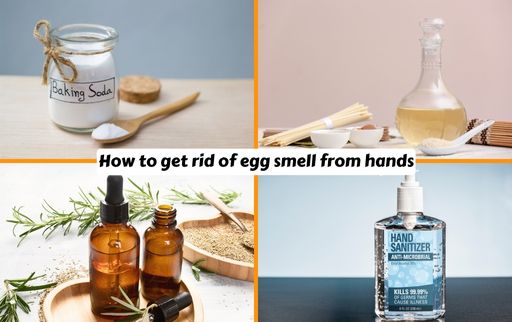 How to get rid of egg smell from hands