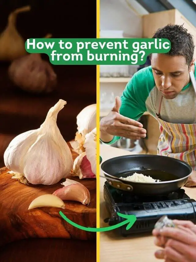 Kitchen tips : How to prevent garlic from burning