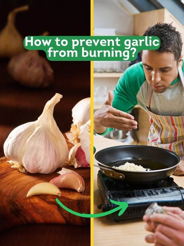 Kitchen tips How to prevent garlic from burning