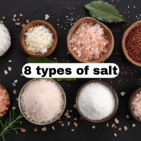 8 different types of salt