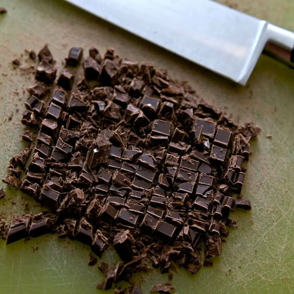 Chopping Chocolate into Bits