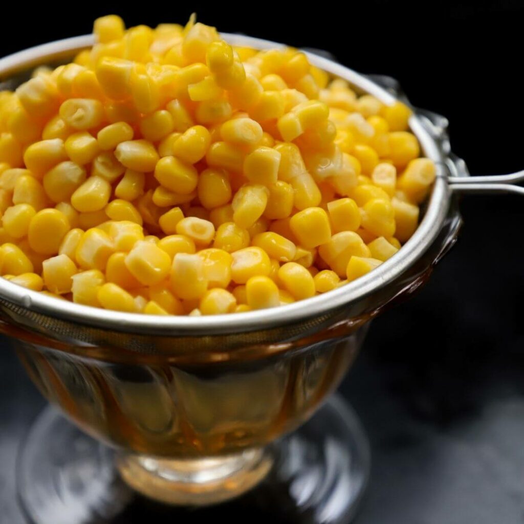 prepare corn kernels