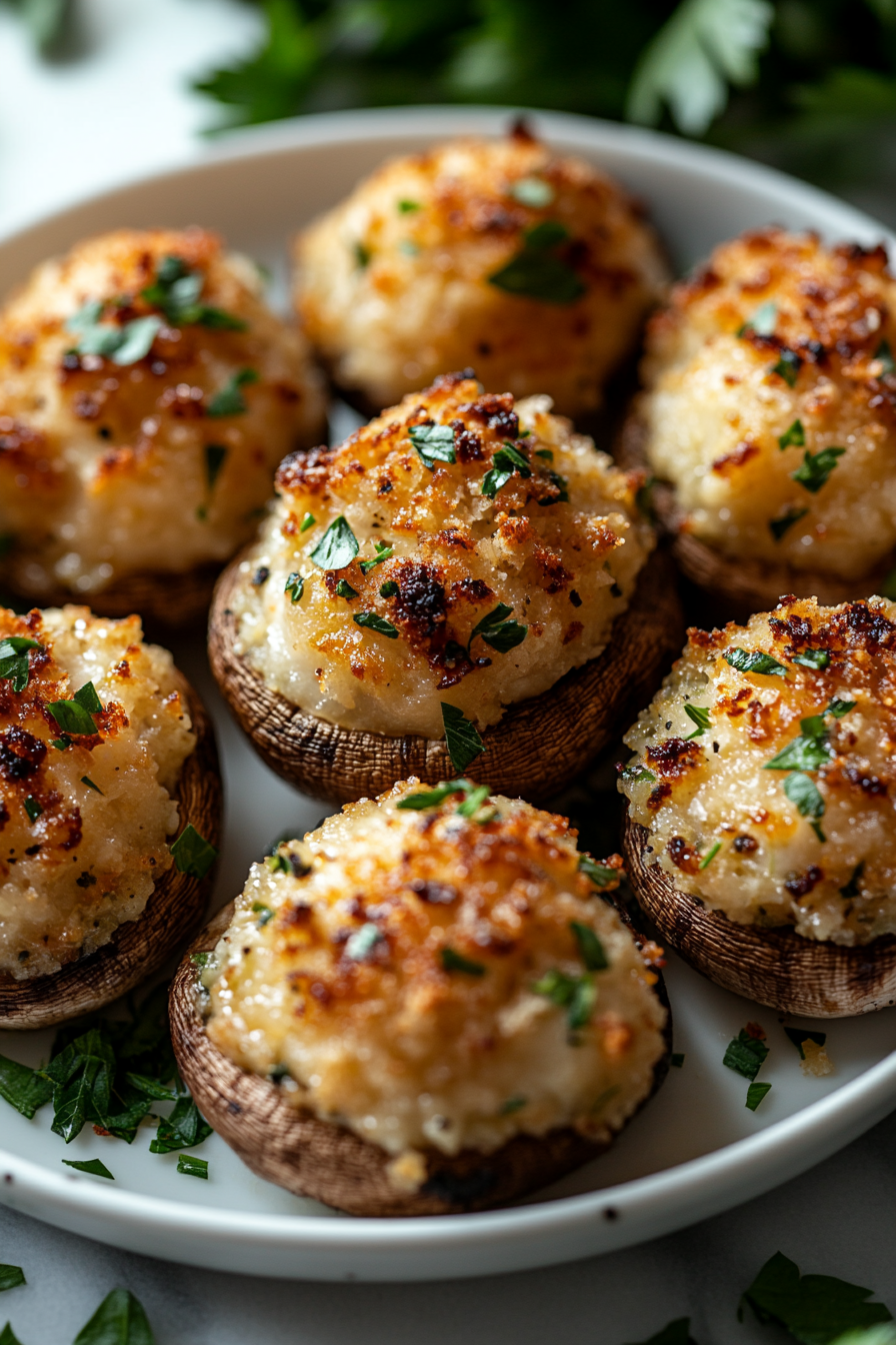 Best Christmas Stuffed Mushrooms 3