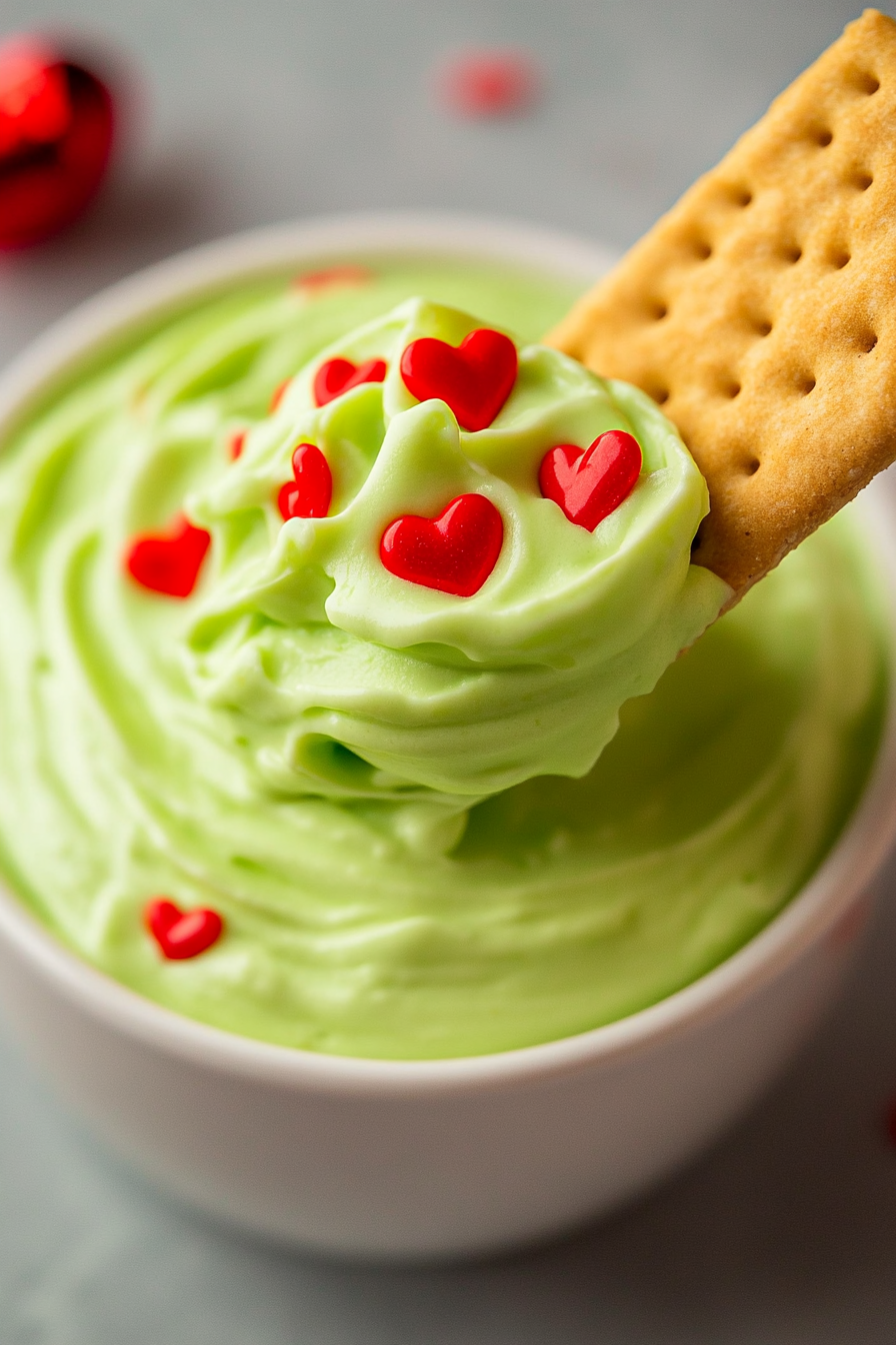Easy Grinch Dip 1 Easy Grinch Dip