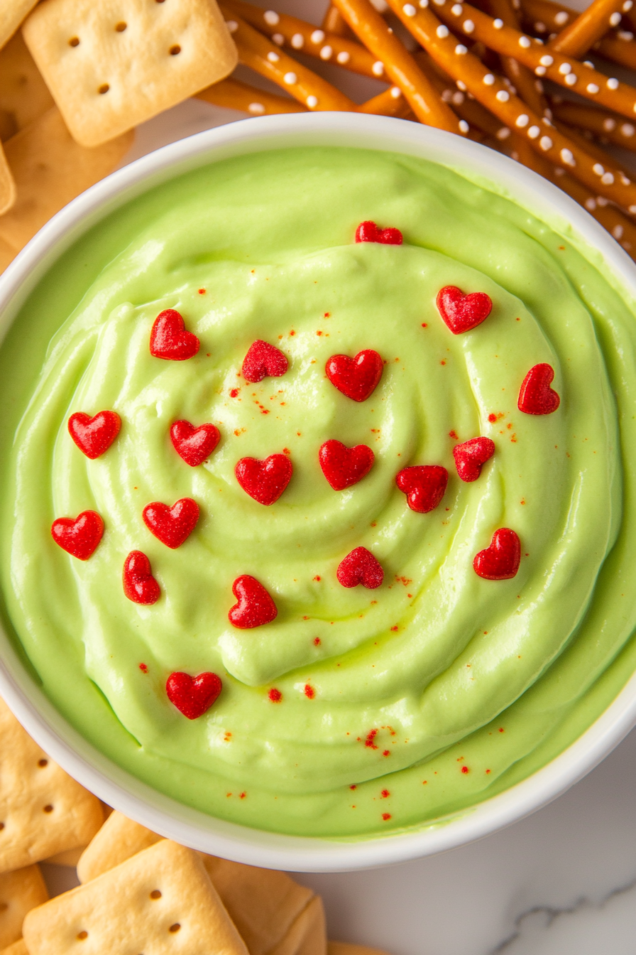 Easy Grinch Dip 3 Easy Grinch Dip