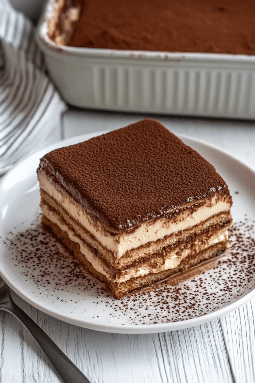 Chocolate Tiramisu 1 Chocolate Tiramisu