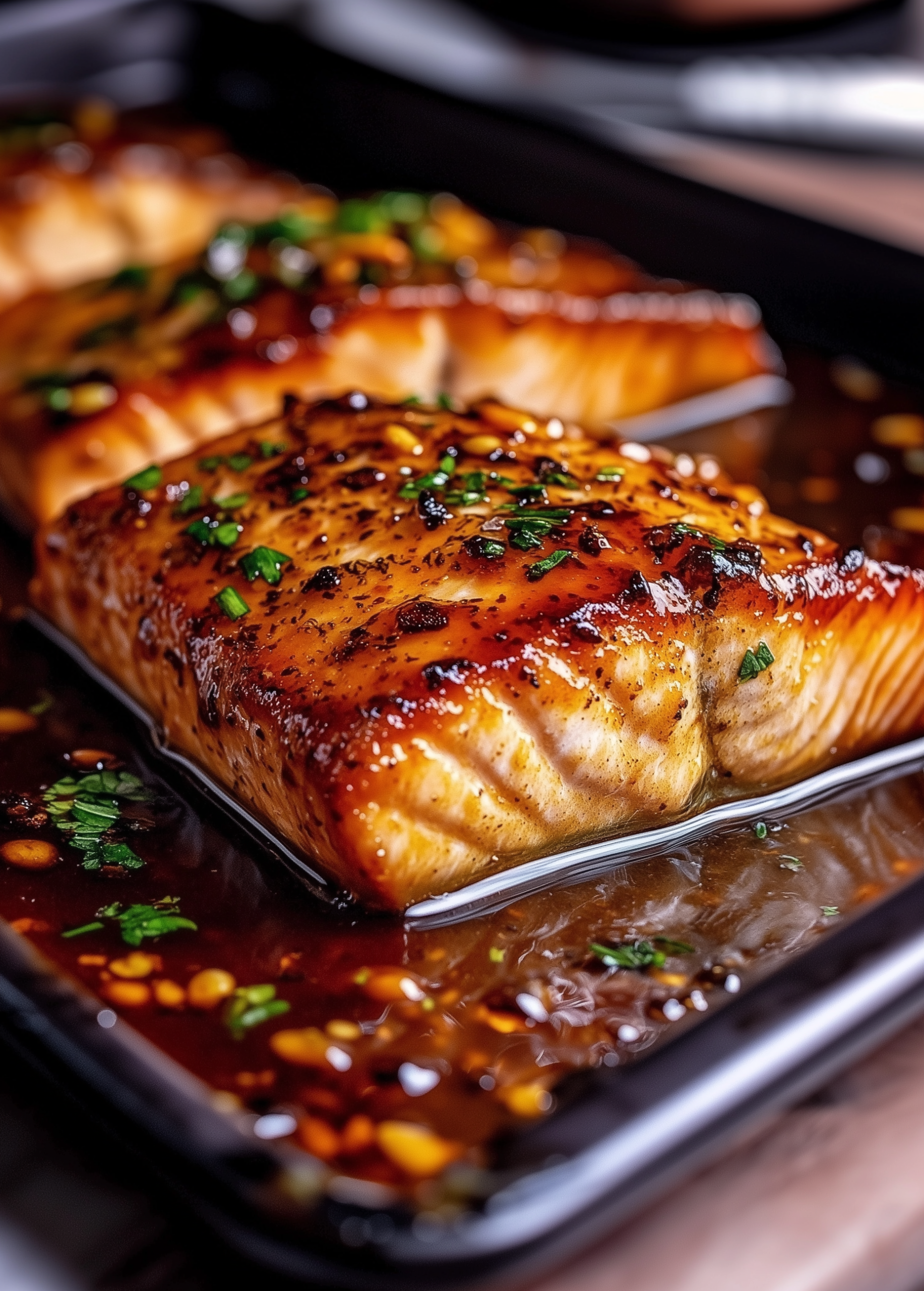 Crispy Honey Garlic Glazed Salmon Recipe 1 scaled Crispy Honey Garlic Glazed Salmon Recipe