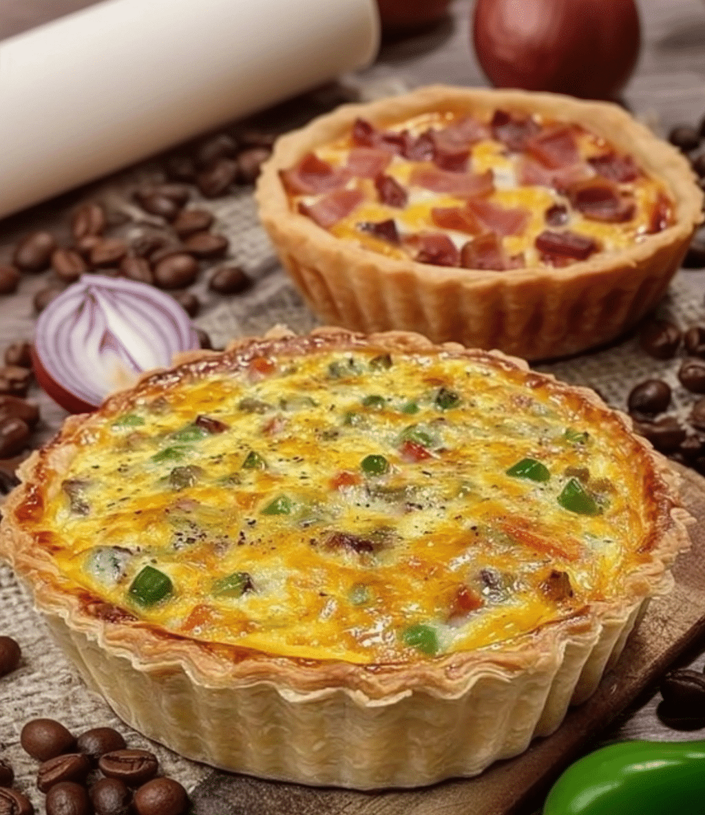 Green Chile and Cheese Quiche 2 Green Chile and Cheese Quiche 2
