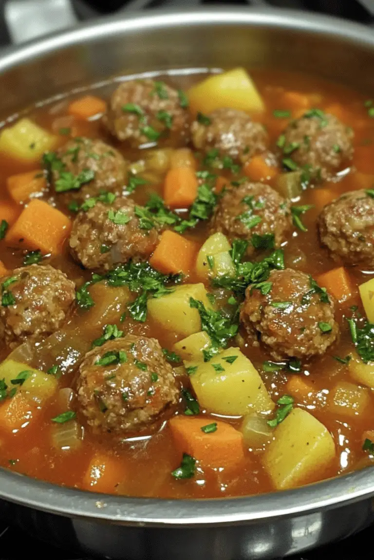 Mexican Meatball Soup 3