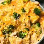 Cheesy Broccoli Chicken and Rice Casserole 4