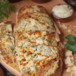 Cheesy garlic bread 2