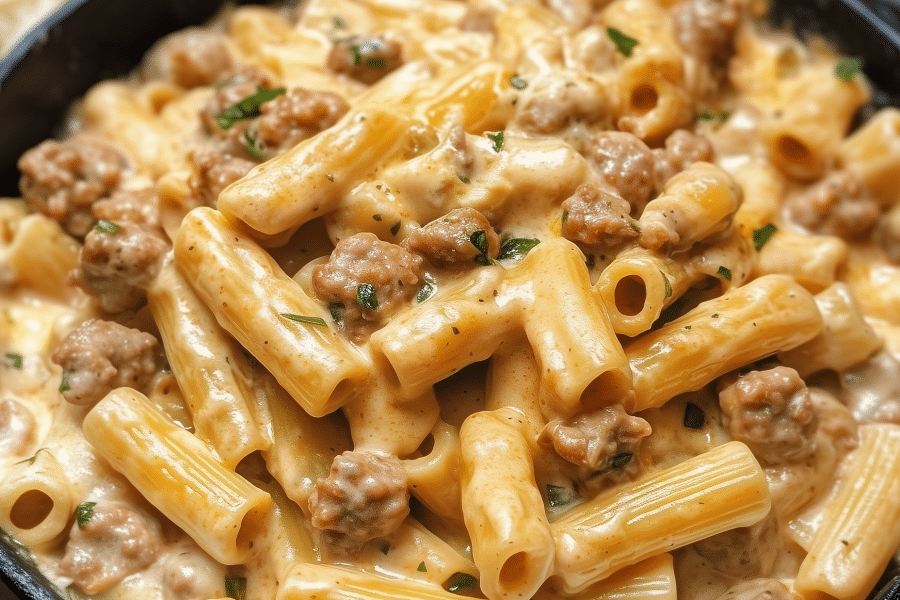 Creamy Sausage Rigatoni 1