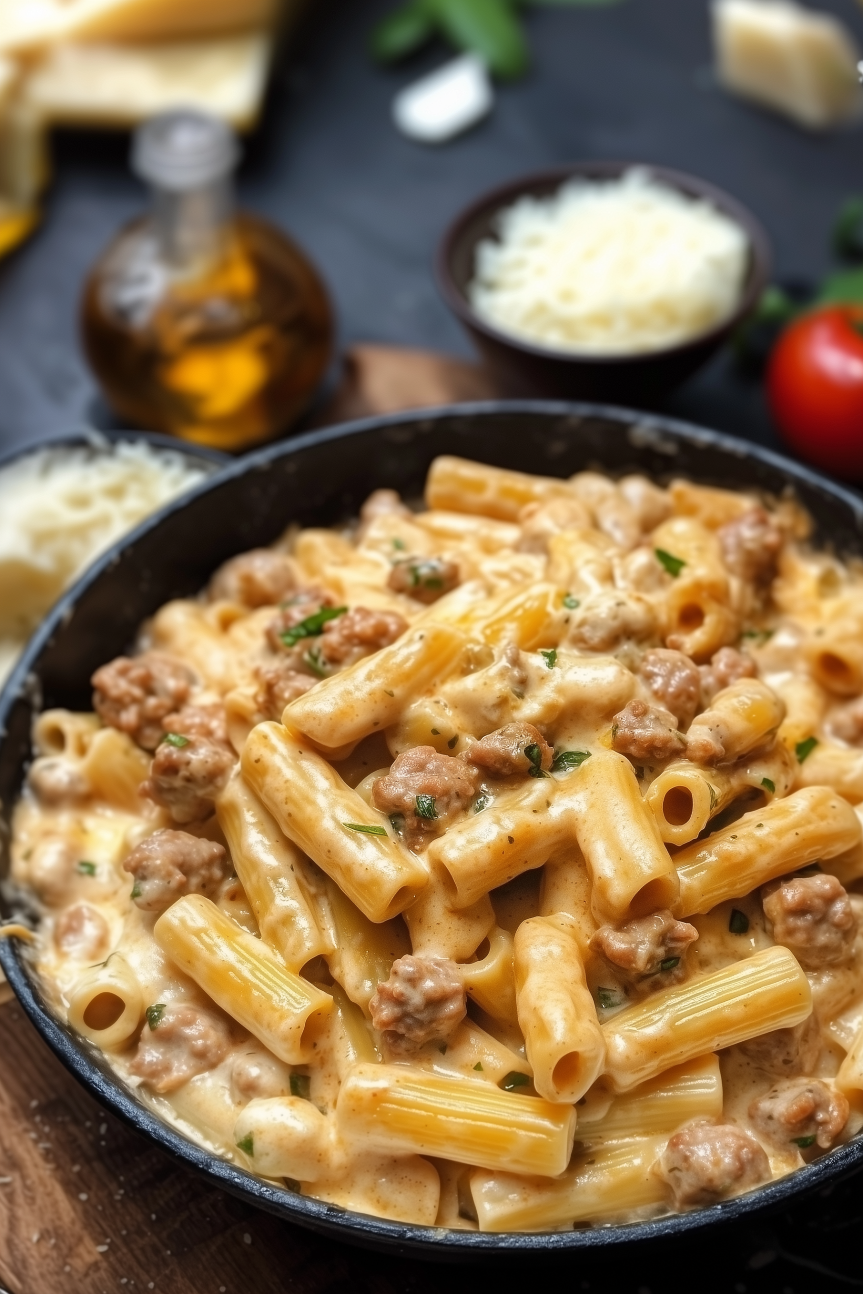 Creamy Sausage Rigatoni 2 scaled Creamy Sausage Rigatoni