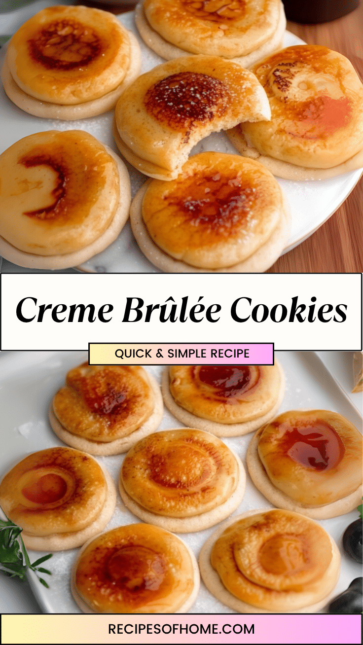 Creme Brûlée Cookies pinterest 1