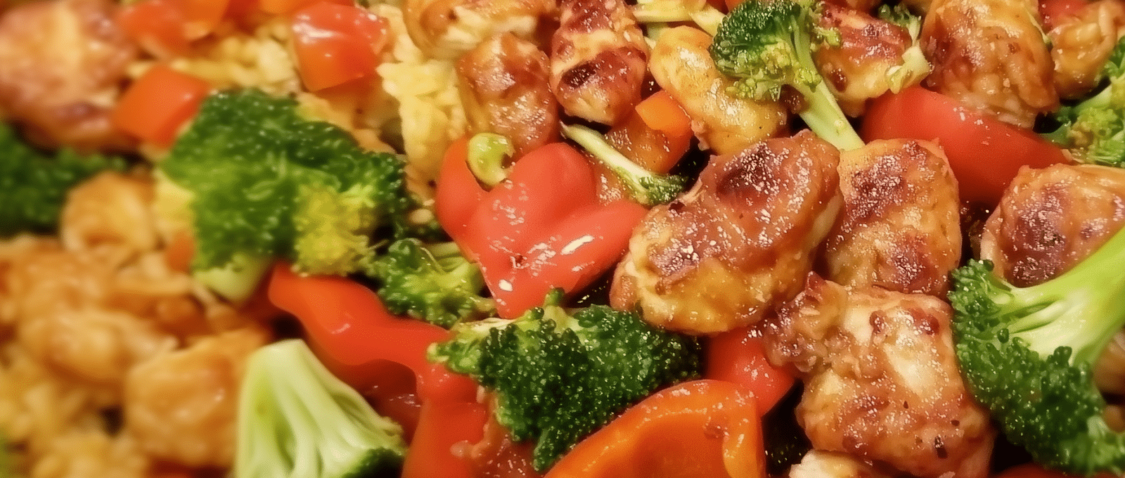 Easy Teriyaki Chicken with Broccoli and Bell Peppers a.k.a Crack Chicken 2