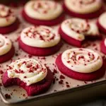 Frosted Red Velvet Cupcake Cookies 1