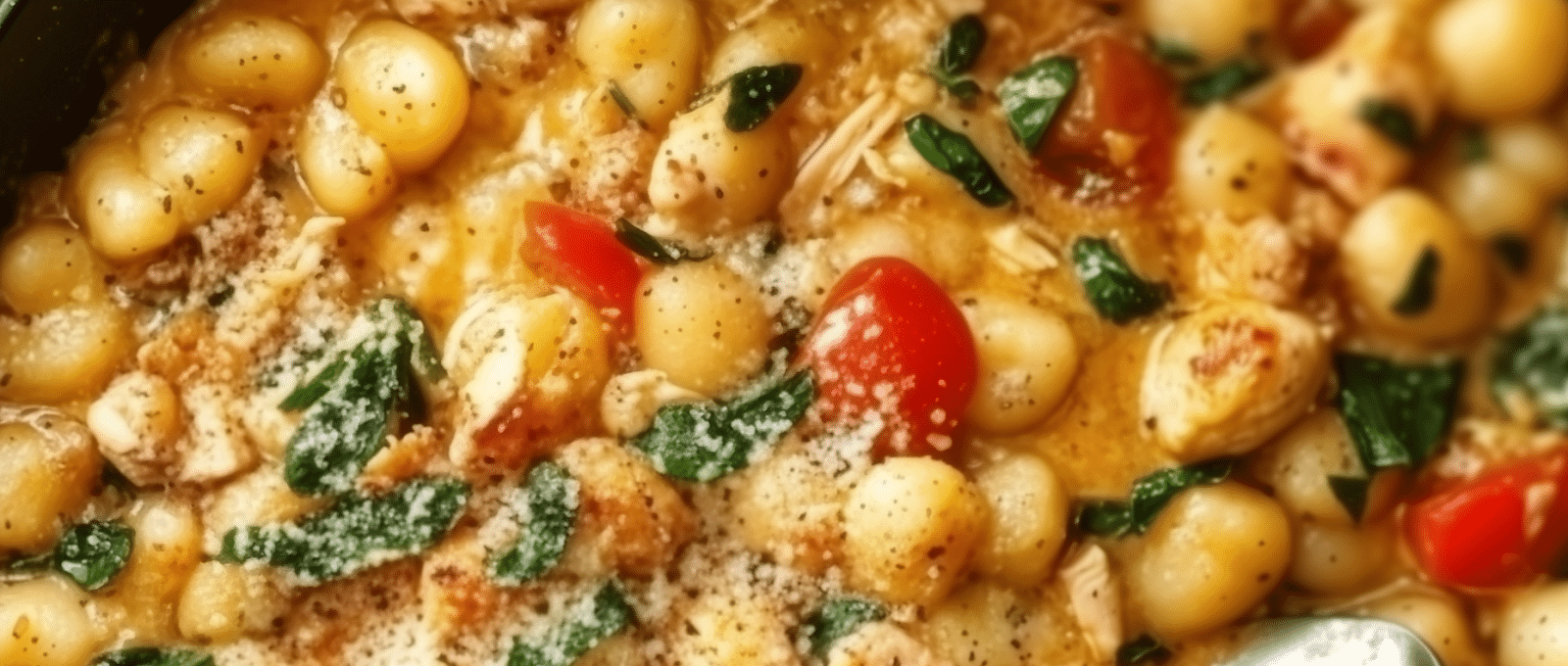 Garlic Chicken Gnocchi Skillet 1 1
