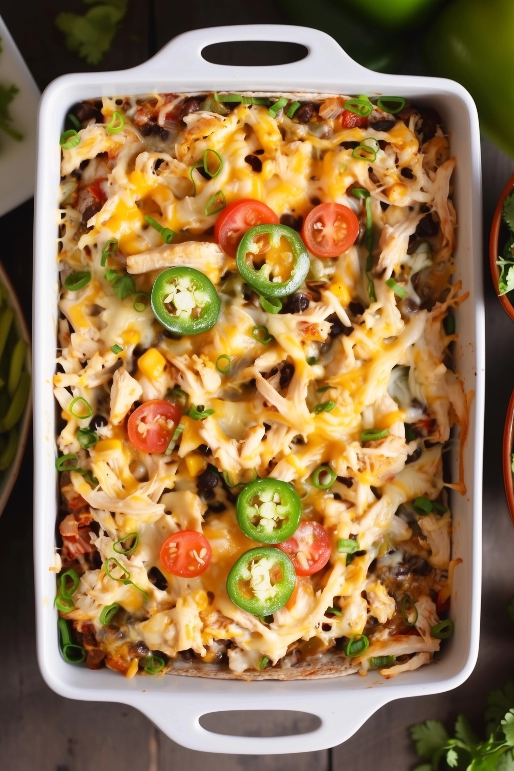 Healthy Chicken Taco Casserole 2 scaled Healthy Chicken Taco Casserole