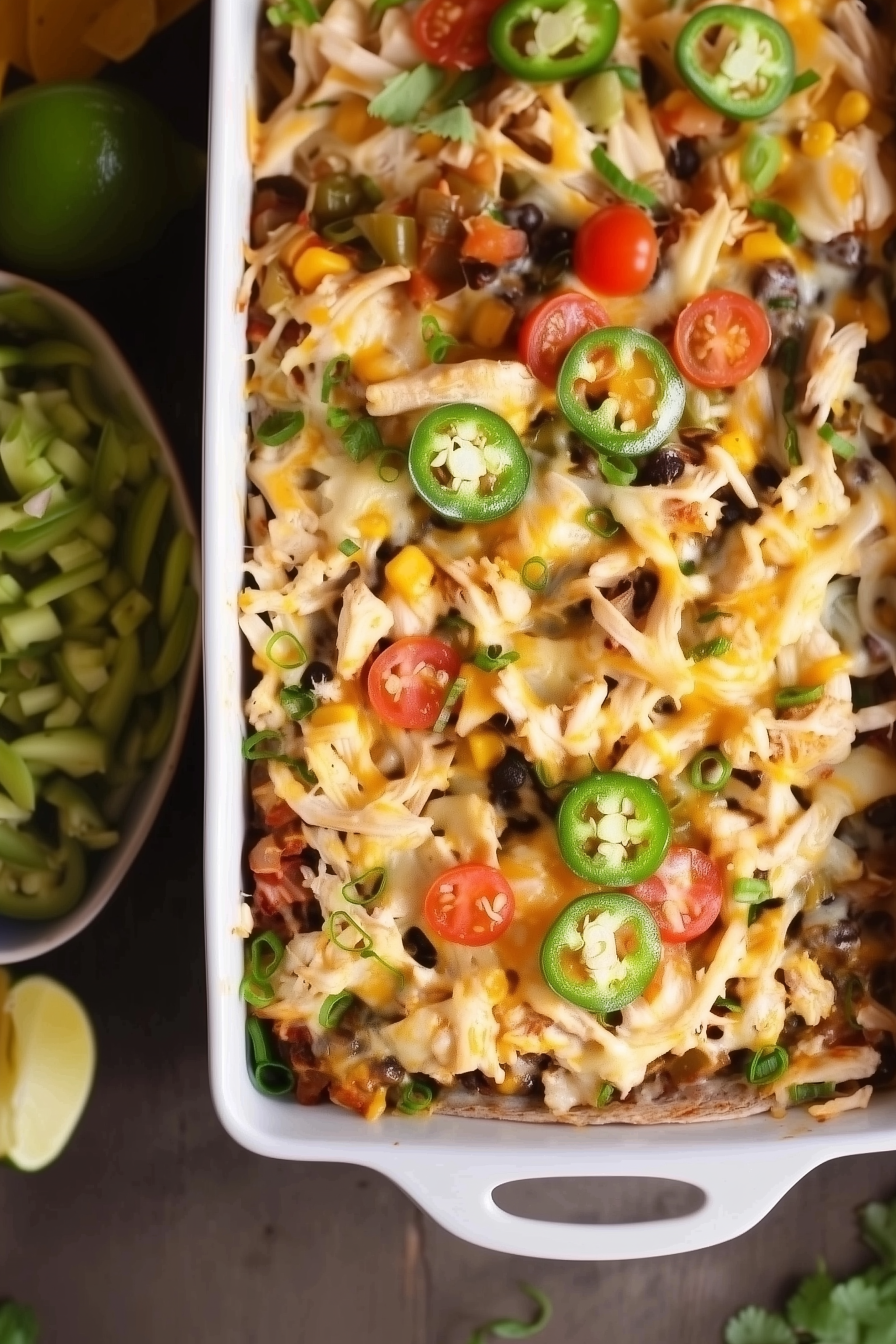Healthy Chicken Taco Casserole 3 scaled Healthy Chicken Taco Casserole