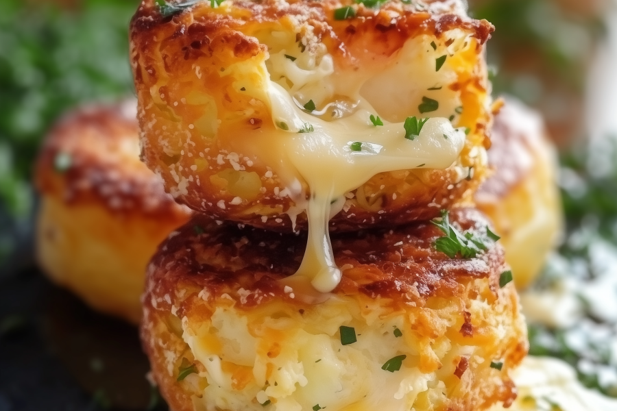 Irresistible Mashed Potato Cheese Puffs 1