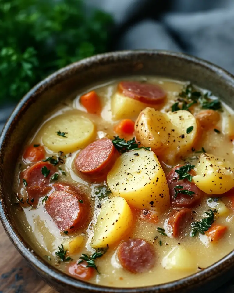 Kielbasa Potato Soup 2 1