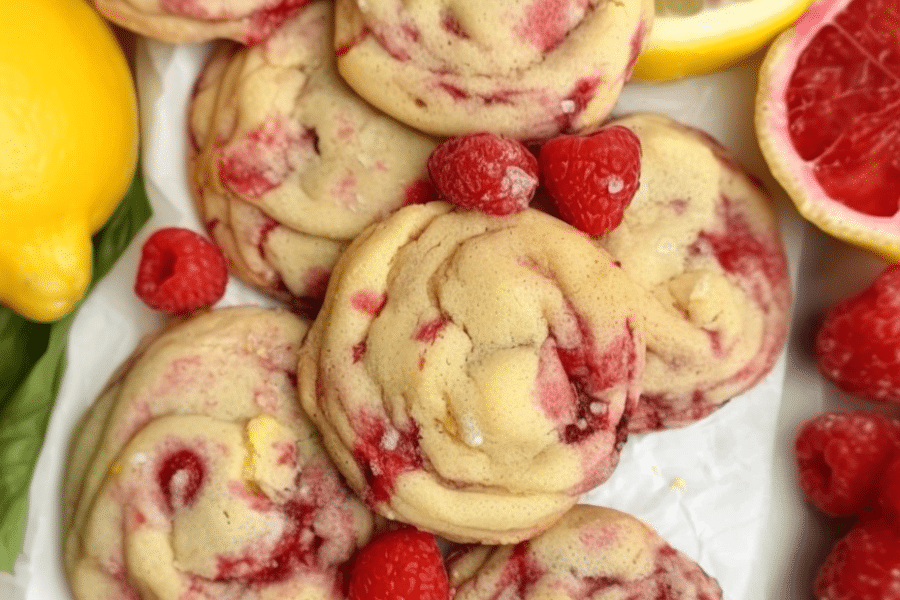 Lemon Raspberry Cookies 1