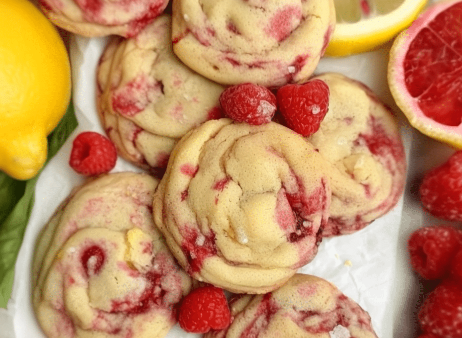 Lemon Raspberry Cookies 1