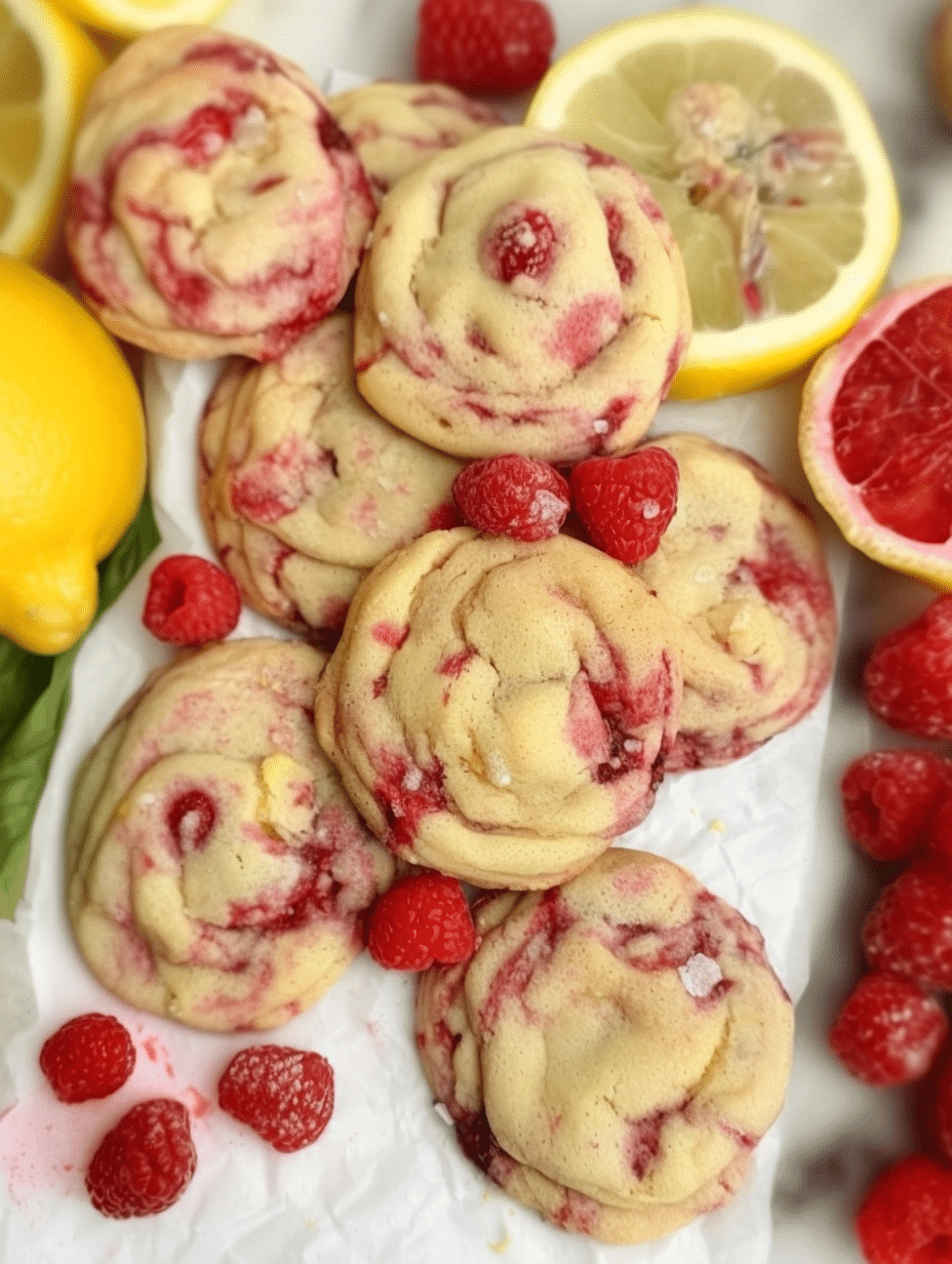 Lemon Raspberry Cookies 1 Lemon Raspberry Cookies 1