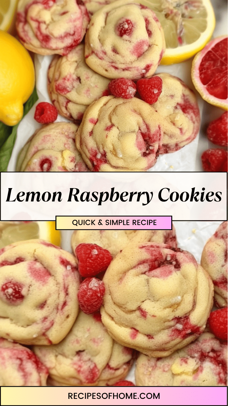 Lemon Raspberry Cookies pinterest 1 Lemon Raspberry Cookies pinterest 1
