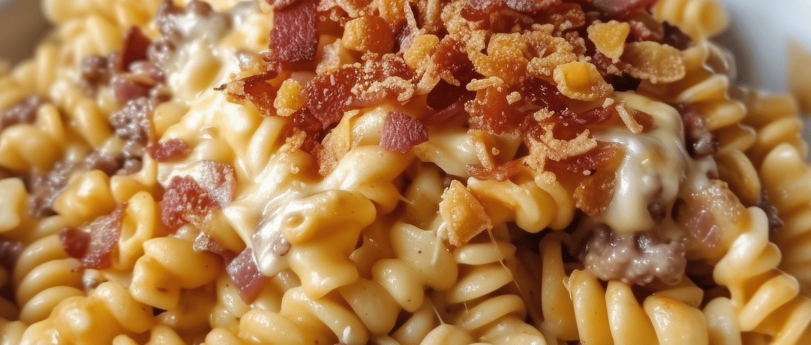 Loaded Bacon Cheeseburger Pasta 2