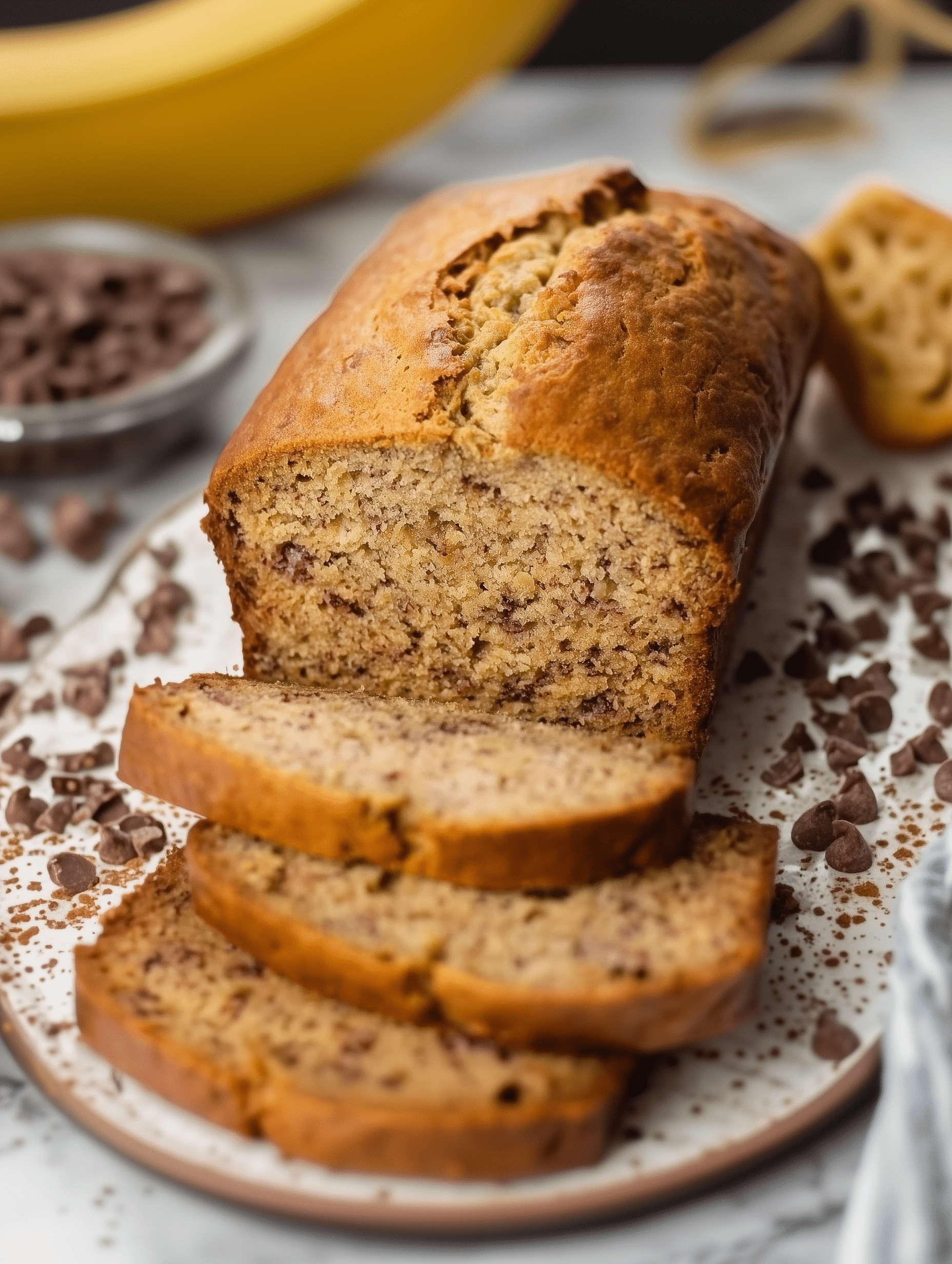 One Bowl Banana Bread 1 One Bowl Banana Bread
