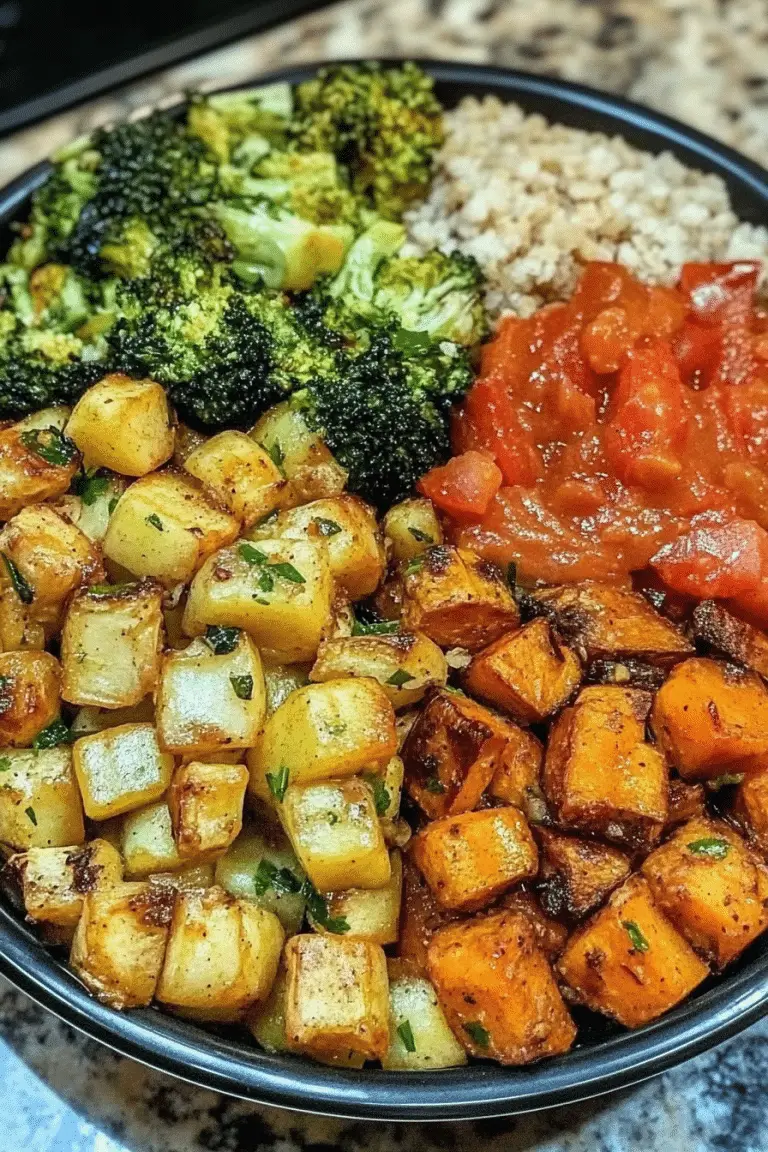 Roasted Veggie Bliss Bowls 1