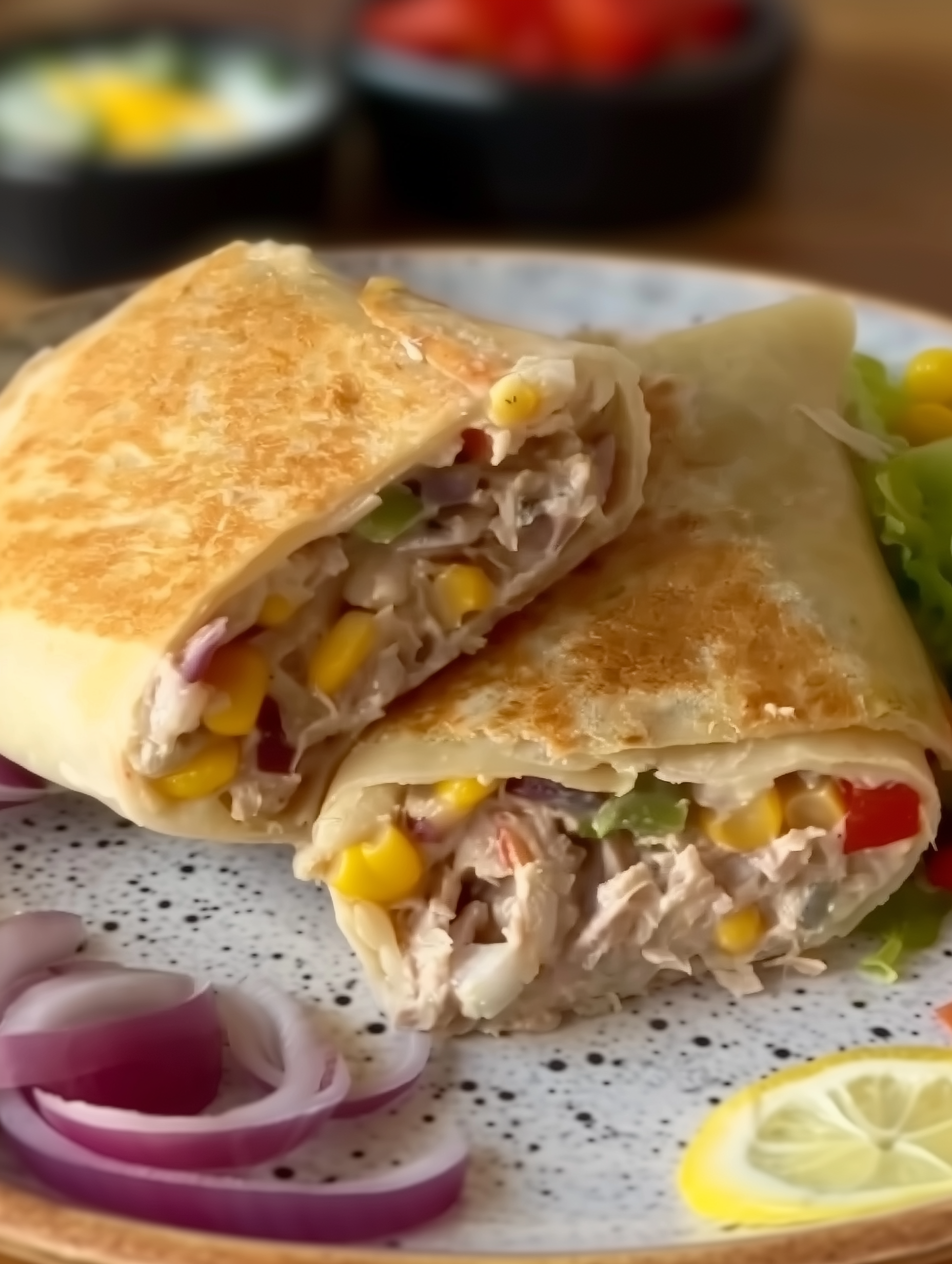 Tuna Melt Wrap 1 Tuna Melt Wrap