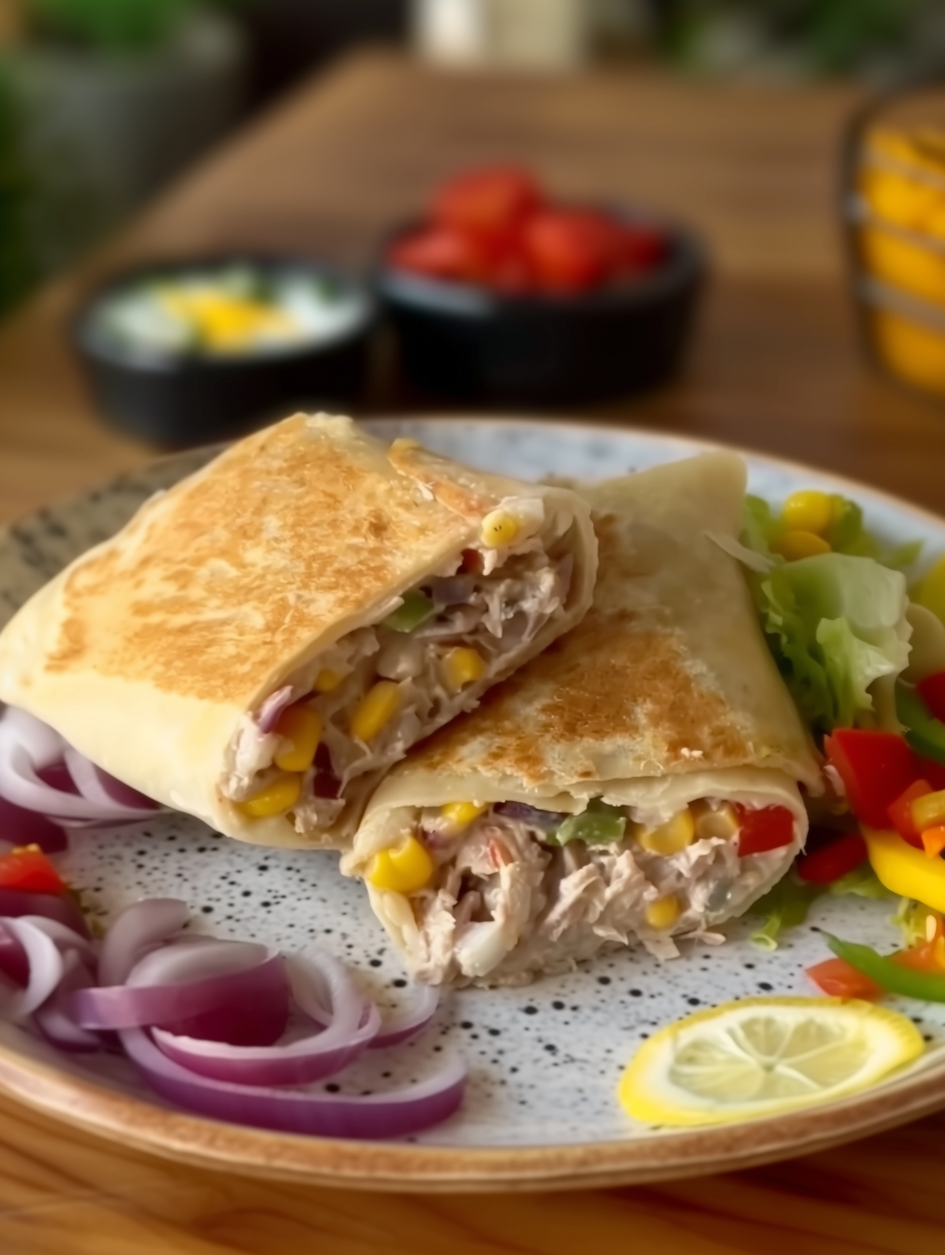 Tuna Melt Wrap 2 Tuna Melt Wrap