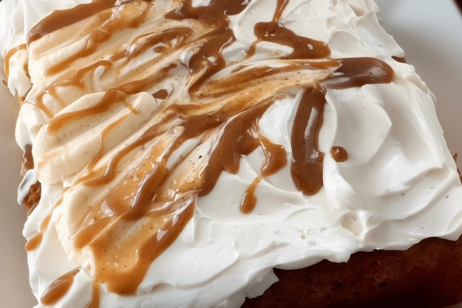 salted caramel banana cake gluten free 1