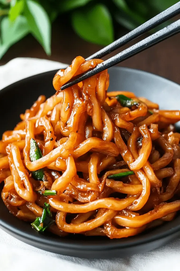 Easy 15 Minute Yaki Udon Stir Fried Udon Noodles 1