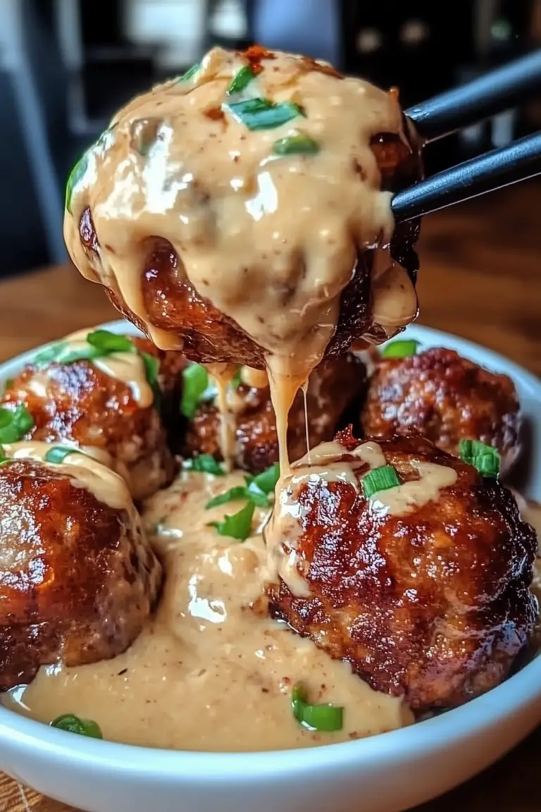 Korean BBQ Meatballs with Spicy Mayo Dip 1