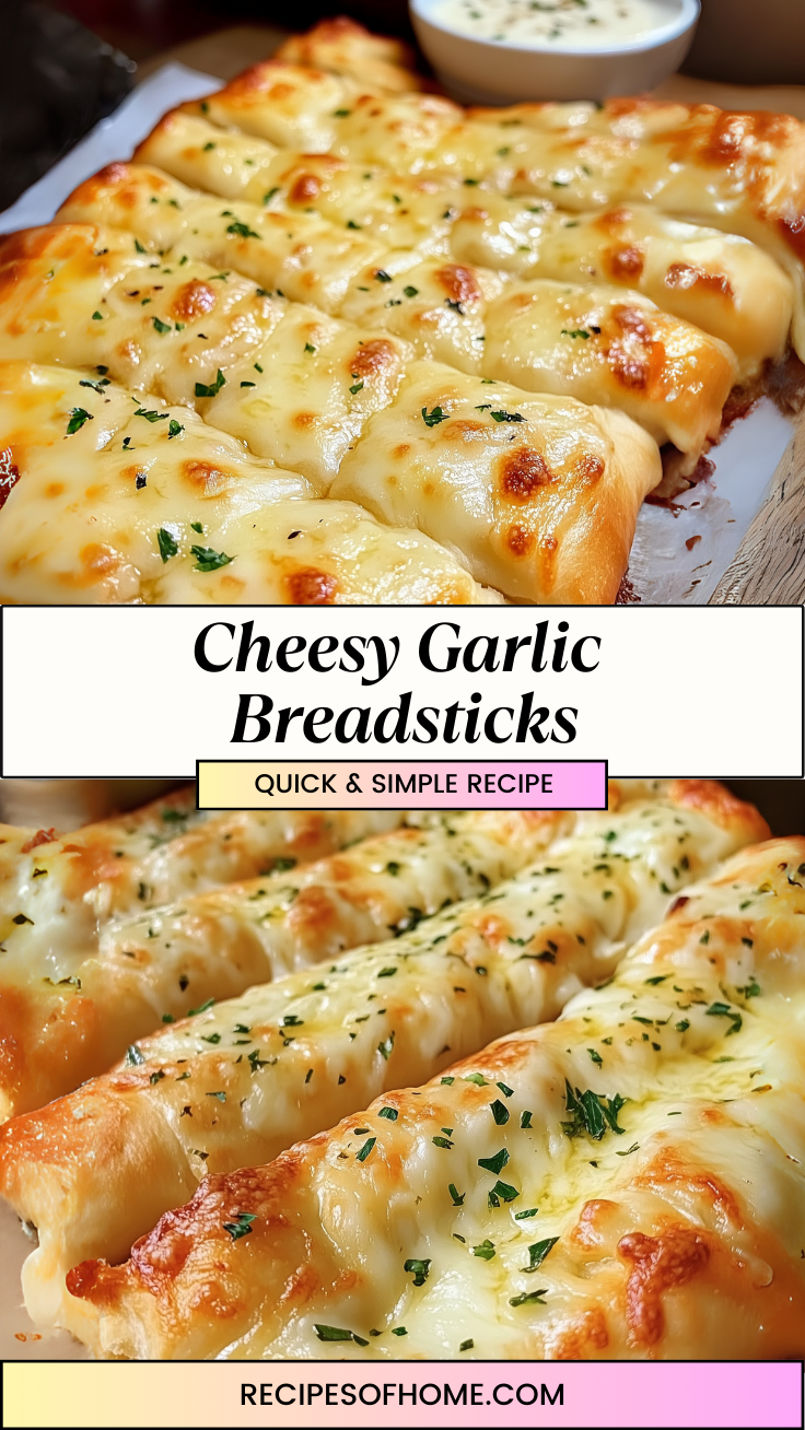 Cheesy Garlic Breadsticks 3 Cheesy Garlic Breadsticks 3
