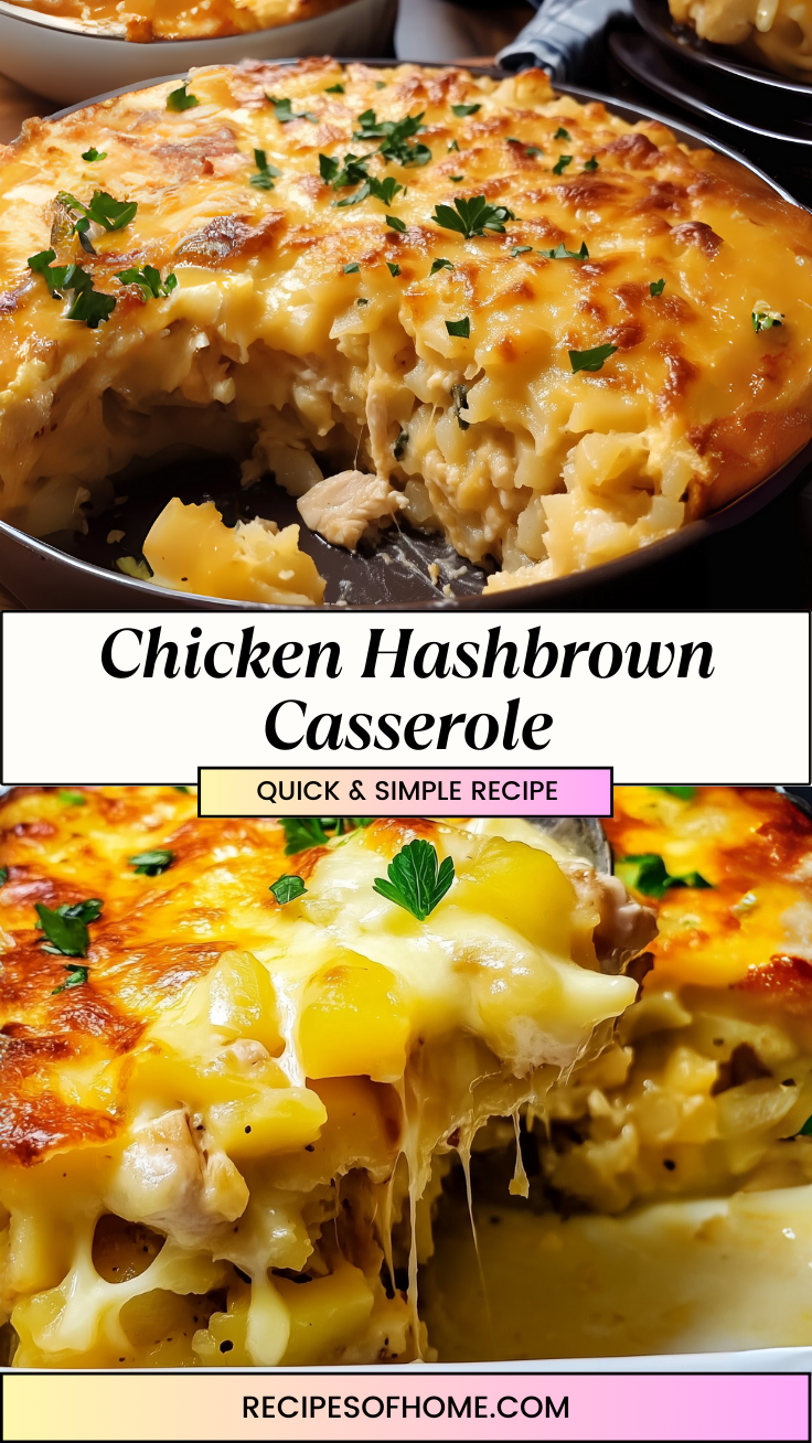 Chicken Hashbrown Casserole 3 Chicken Hashbrown Casserole 3