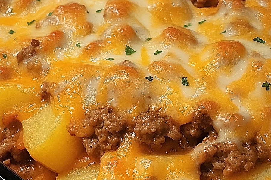 Hamburger Potato Casserole 1