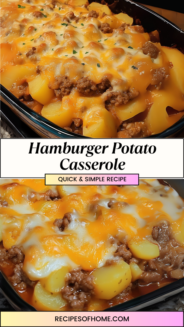 Hamburger Potato Casserole 3 Hamburger Potato Casserole 3